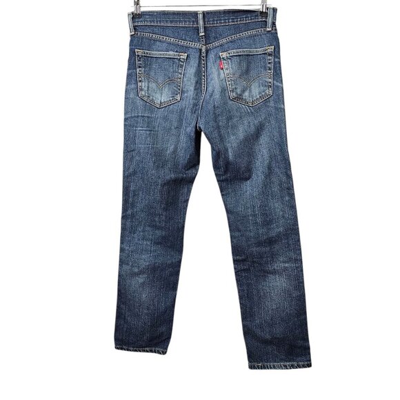 Levi's Straight Fit Men's Rare Registered Red Tag Denim Jeans 30X30 - Picture 4 of 11